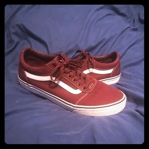 Vans maroon size 11.5